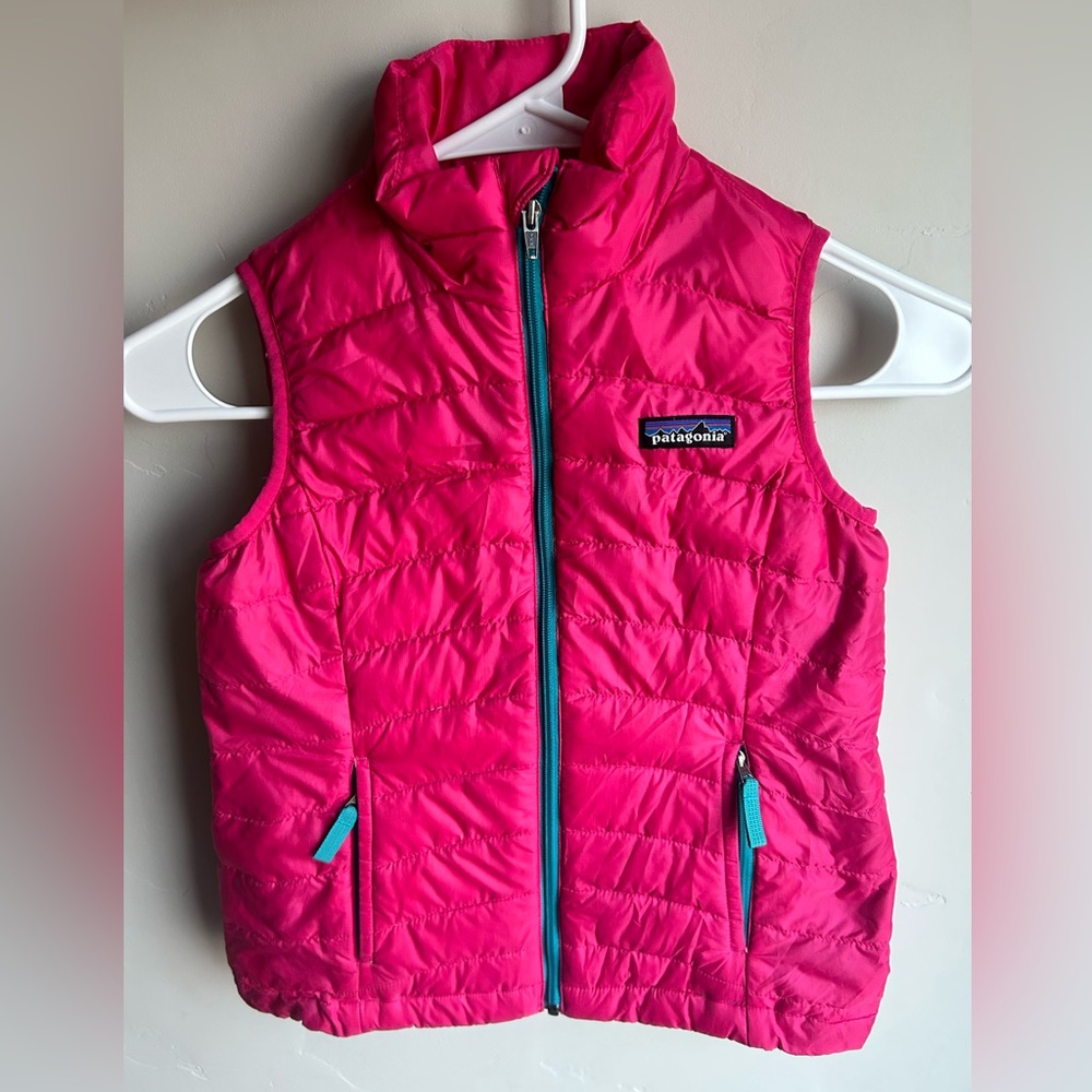 Girl’s Patagonia down vest